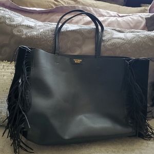 Victoria Secret everything bag with fringe accents